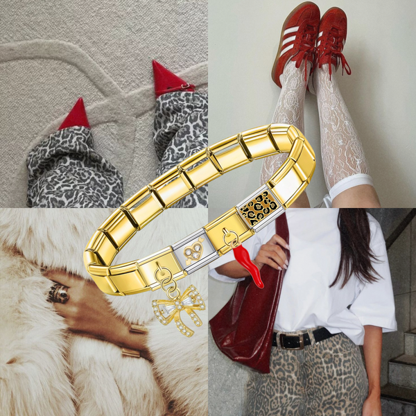 Bracelet Autumn Leopard