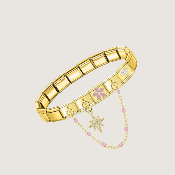 Pulsera Primavera Rosa