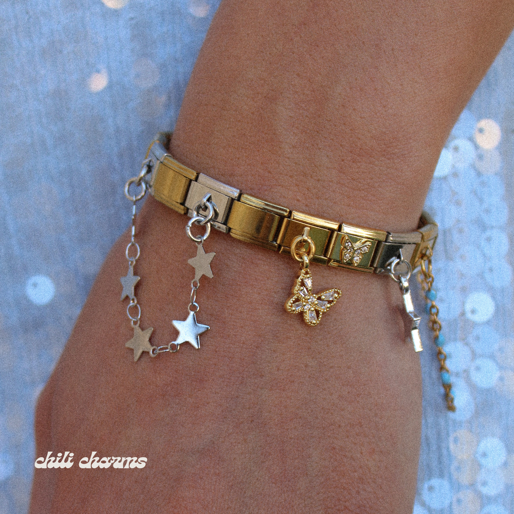 Charm de estrella doble