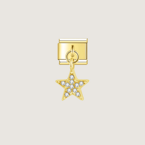 Charm Gold Star