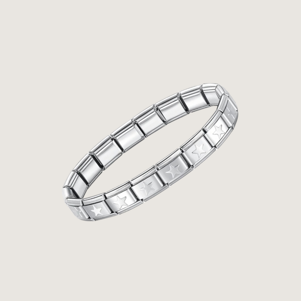 Bracelet Stars Argent