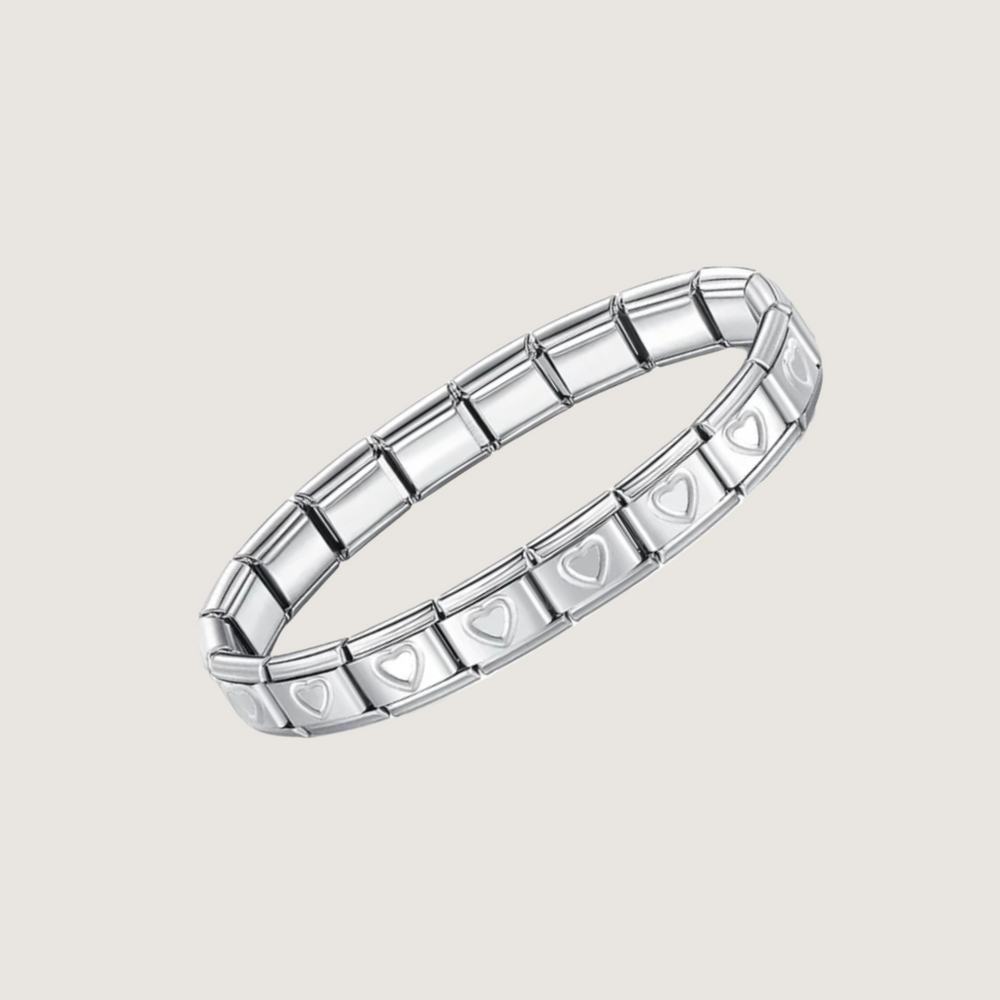 Bracelet Coeur Argent