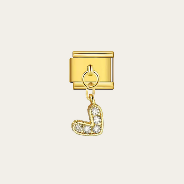 Charm Coeur Strass