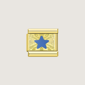 Charm de superestrella dorada