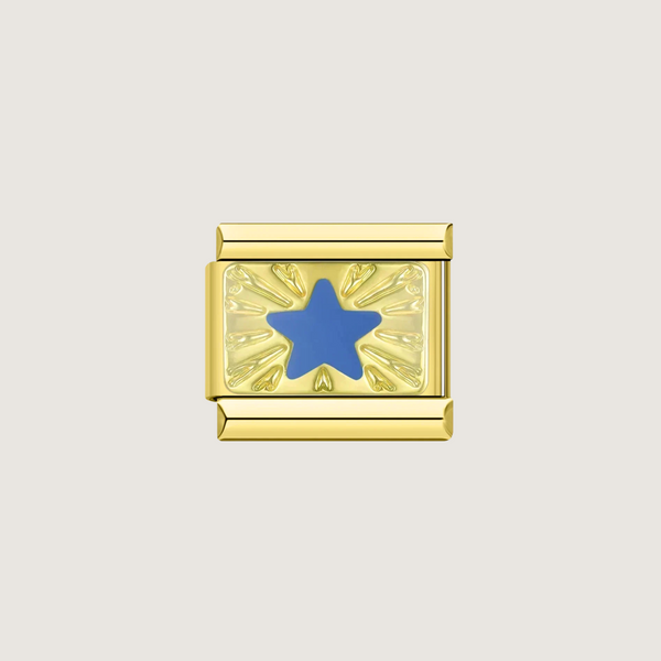 Charm de superestrella dorada