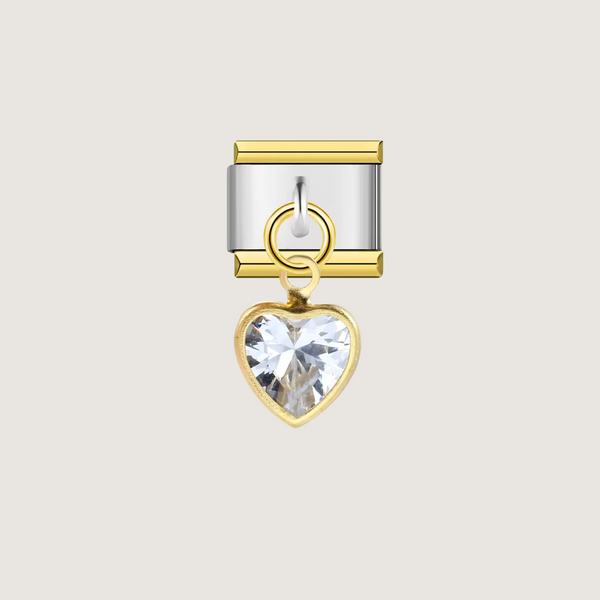 Charm Diamant Coeur