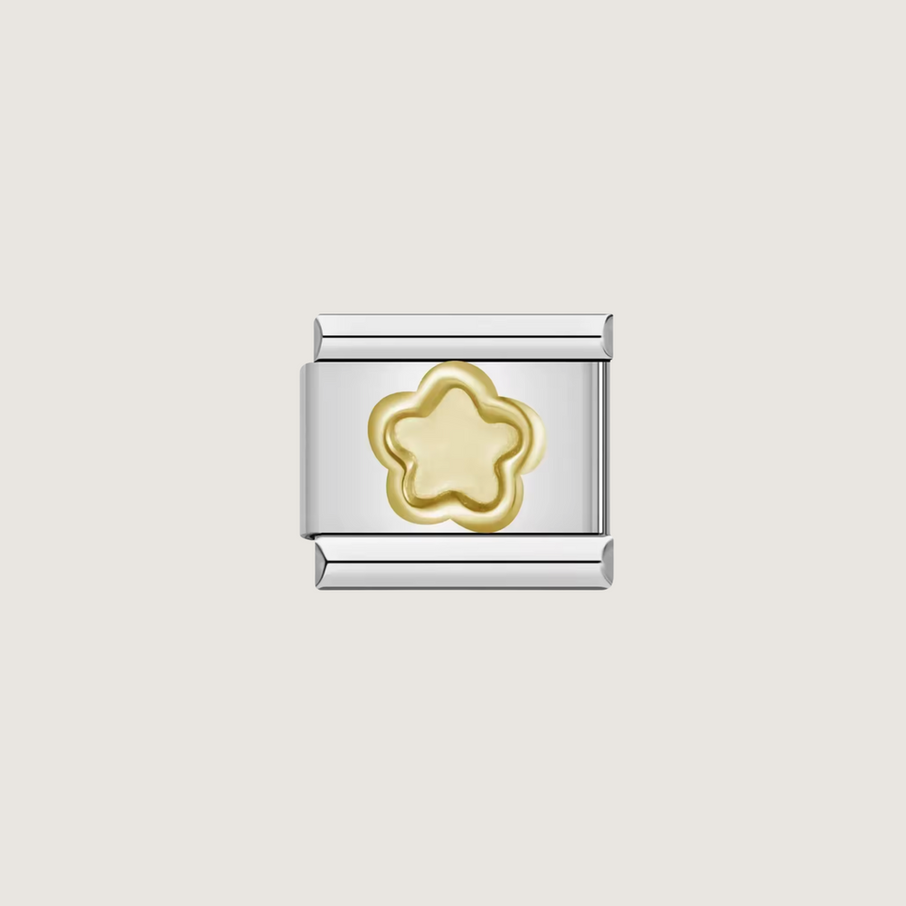 Charm Gold Flower