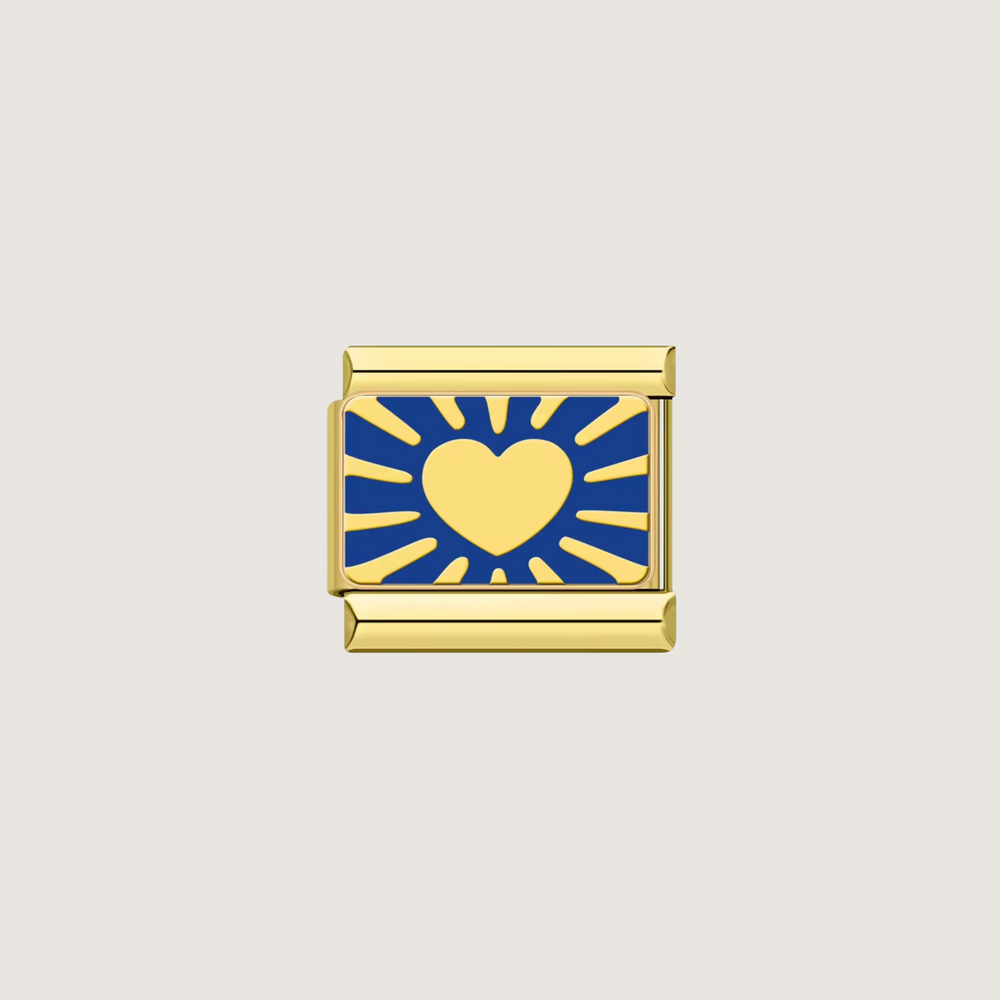 Charm Coeur Bleu