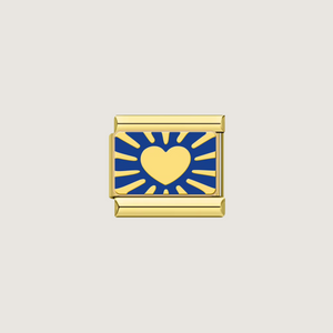 Charm Coeur Bleu
