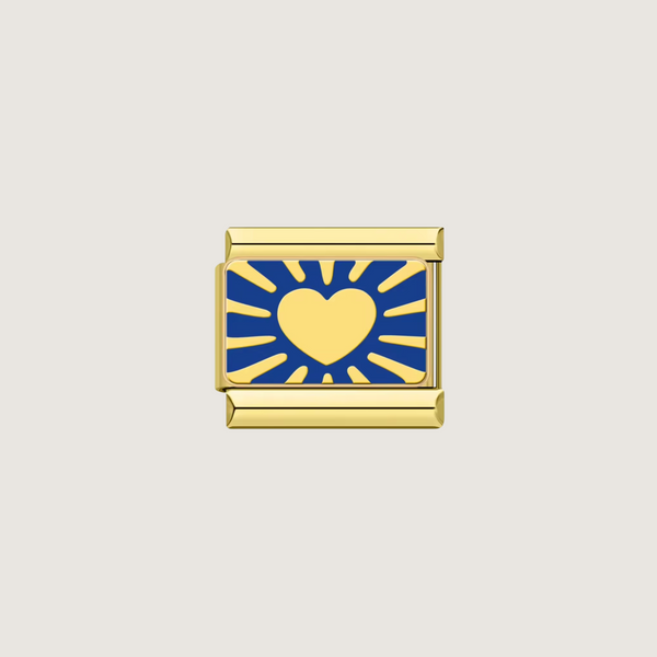 Charm Coeur Bleu