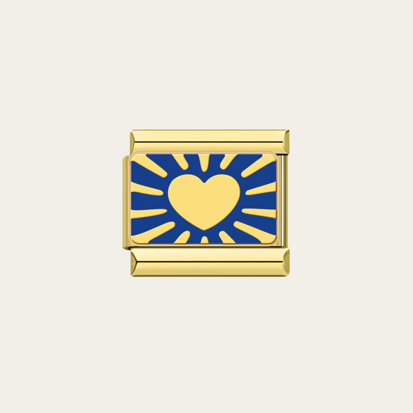 Charm Coeur Bleu