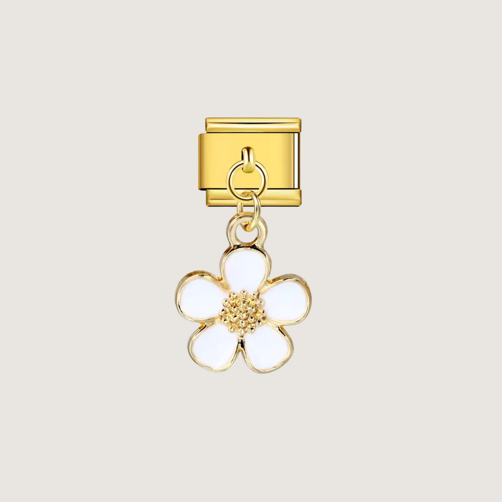 Charm Fleur Blanche