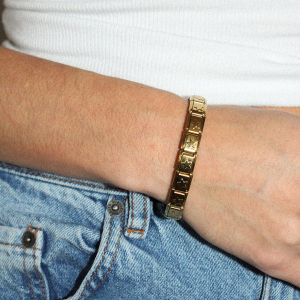 Bracelet Stars Or