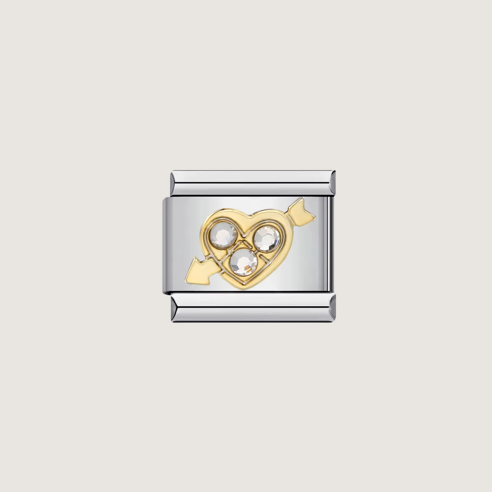 Charm Coeur Strass
