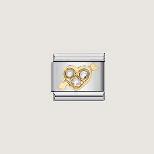Charm Coeur Strass