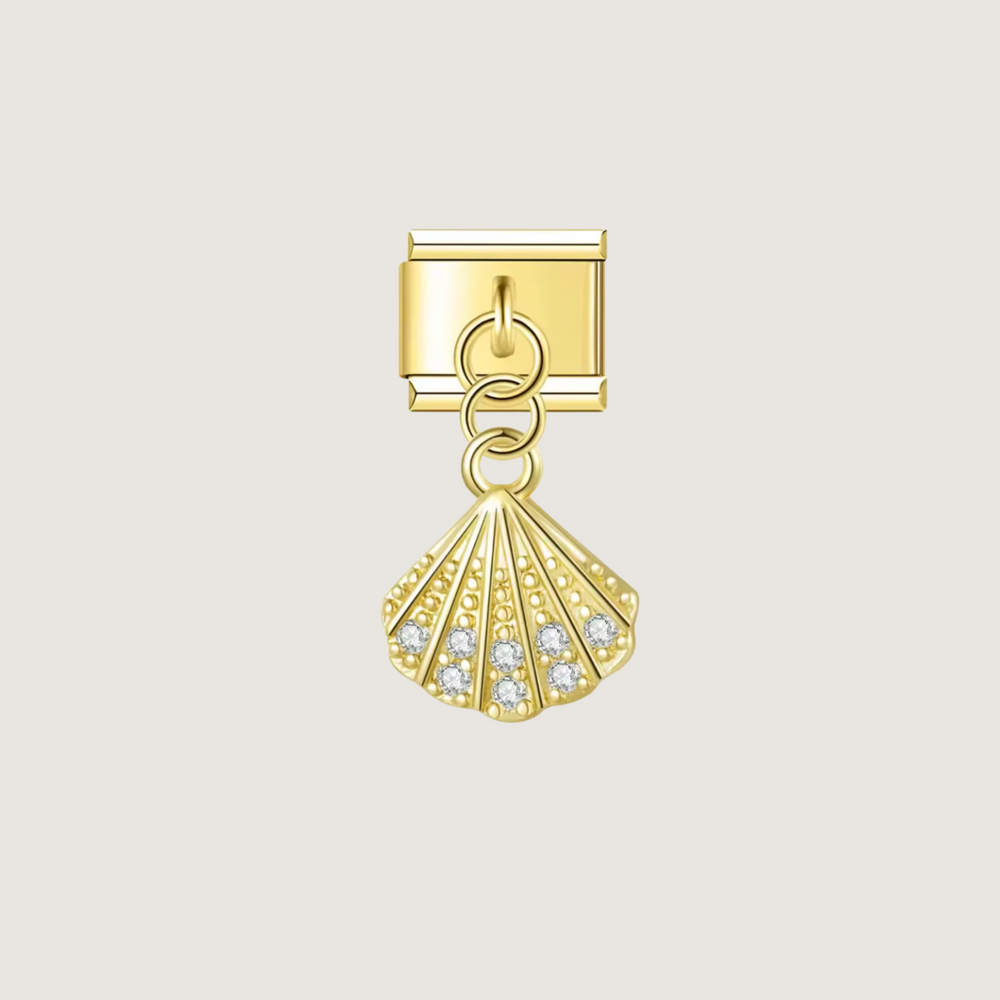 Charm Coquillage Or