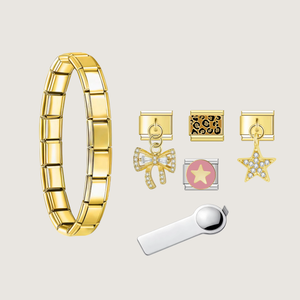 Bracelet Pink Léopard