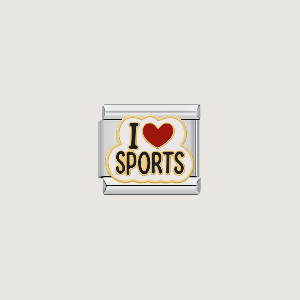 Charm I Love Sports