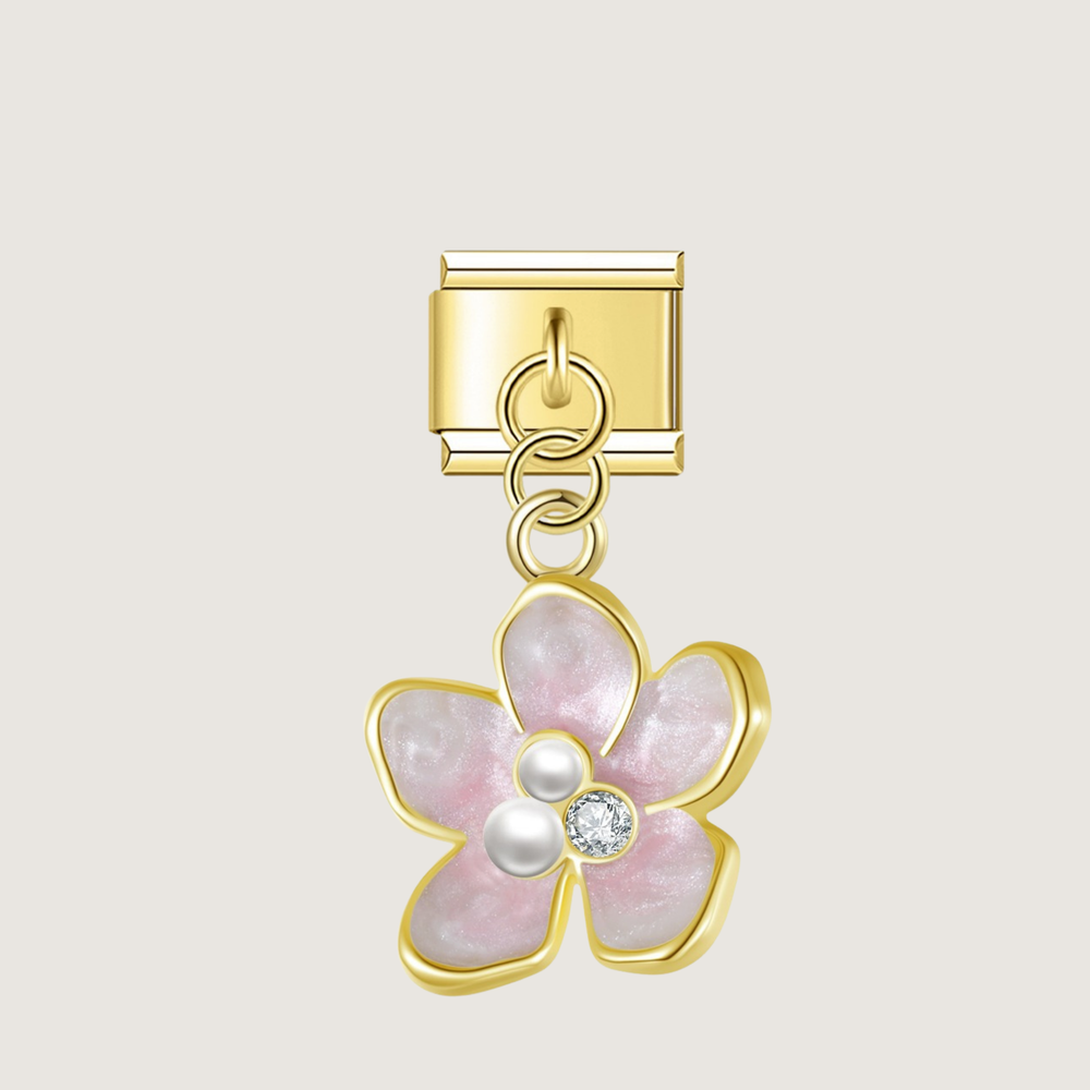 Charm Fleur Rose