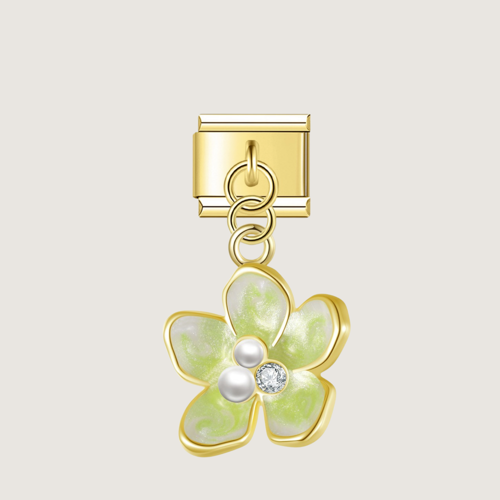Charm Fleur Verte