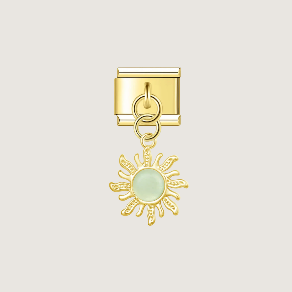 Green Sun Charm