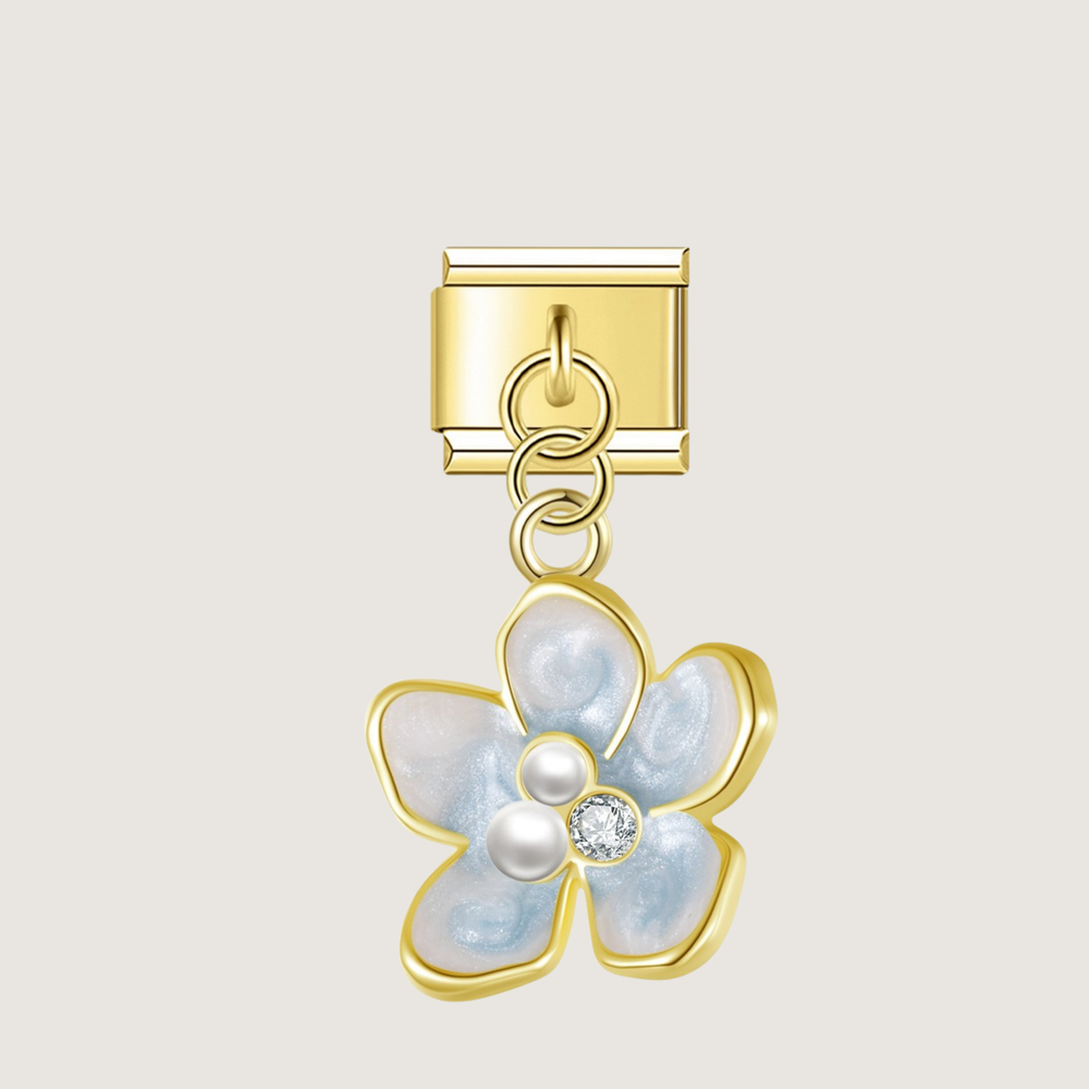 Charm Fleur Bleue