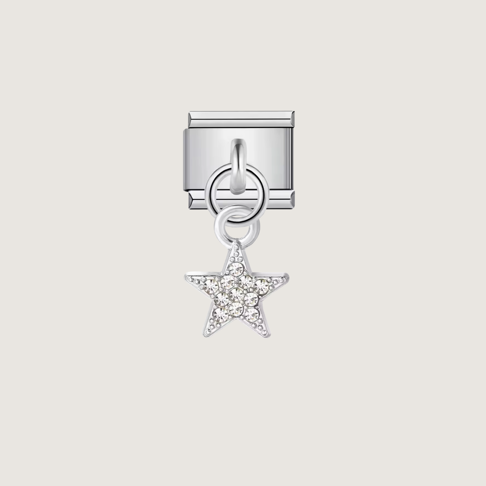 Silver Star Charm