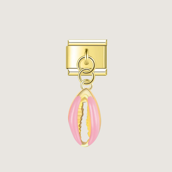Charm Coquillage Rose