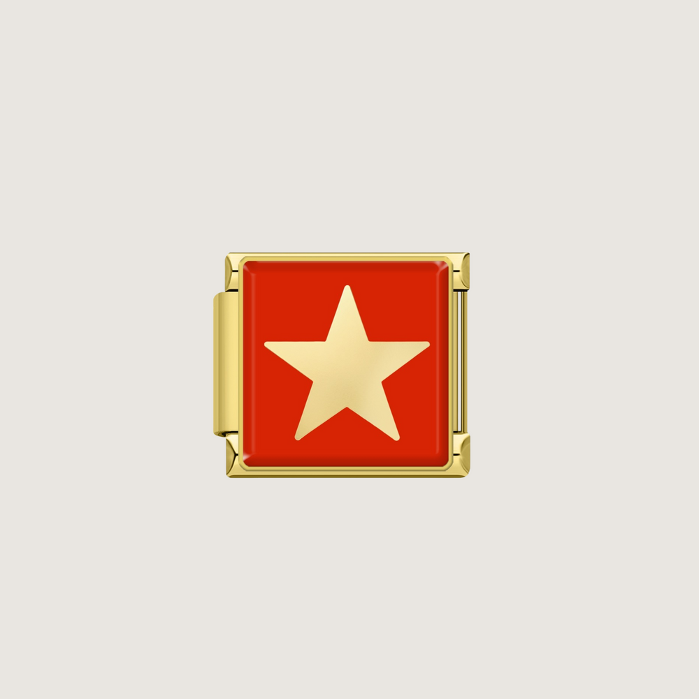 Charm Étoile Rouge