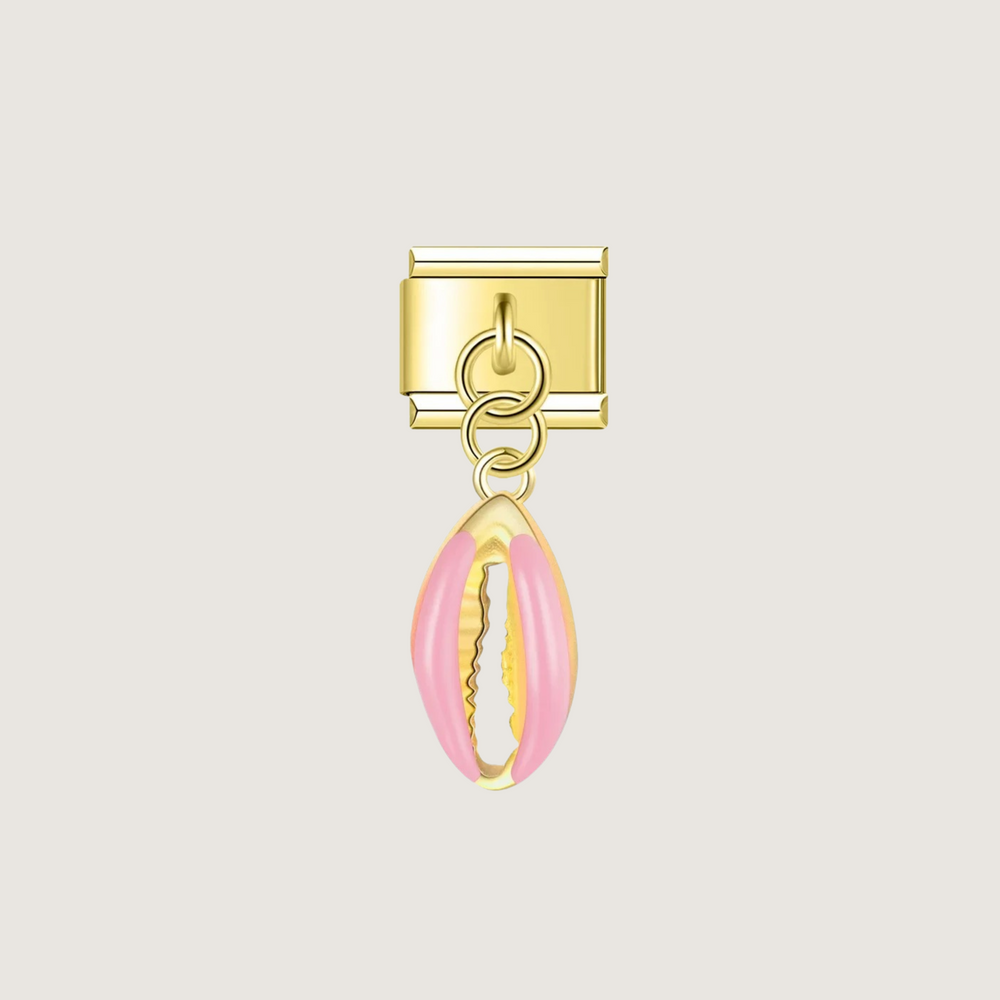Charm Coquillage Rose