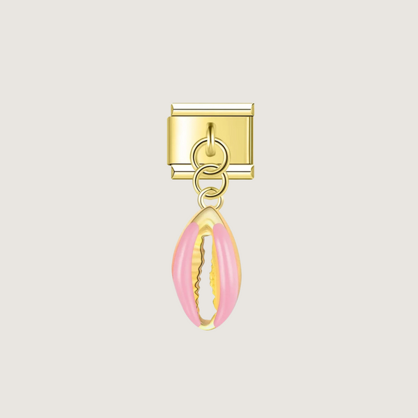 Charm Coquillage Rose