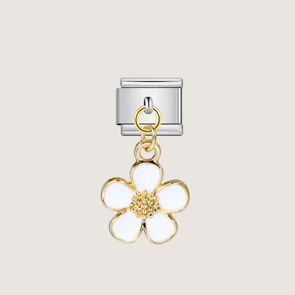 Charm Fleur Blanche