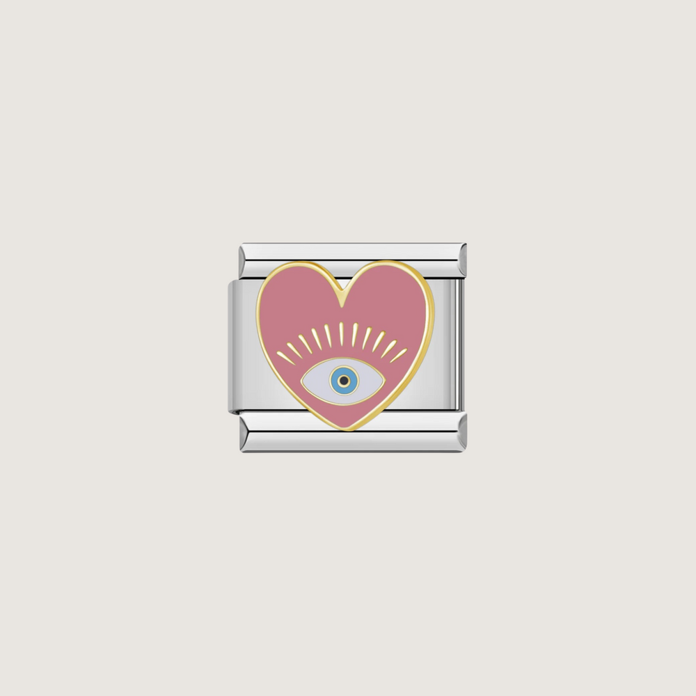 Charm Mauvais Oeil Rose